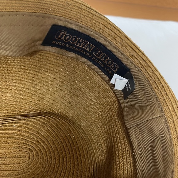 Final Price. Deleting if not sold.  Goorin Bros Straw Fedora hat, L (circ 23.25) - Picture 3 of 7